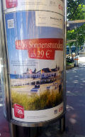 Usedom-Plakat am Elterleinplatz Usedom-Plakat am Elterleinplatz
