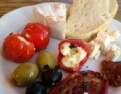 Antipasti vom Grillbuffet Antipasti vom Grillbuffet