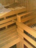 Sauna im Mai Sauna im Mai