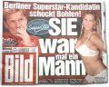 Bild-Headline: Sie war mal ein Mann! Bild-Headline: Sie war mal ein Mann!