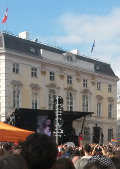 Konzert von Conchita Wurst am Ballhausplatz Konzert von Conchita Wurst am Ballhausplatz