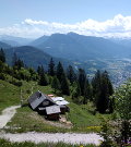 Hütte auf der Katrin Alm Hütte auf der Katrin Alm