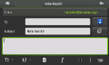 Modest im Beta-SDK von Fremantle (Maemo 5)