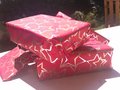 Geschenke auf der Terrasse 