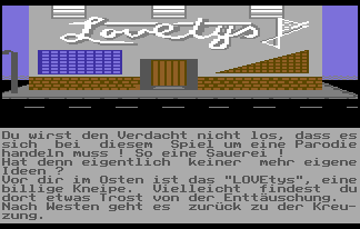 ...auch an zweifelhafte Orte!