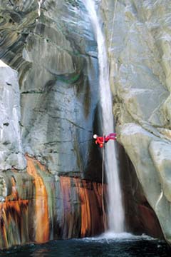 Aufregend und abenteuerlich: Canyoning