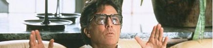 Dustin Hoffmann in "Wag the Dog".