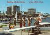 The Balmy climate of Corpus Christi, TEXAS, allows for almost year round swimming, sailing, fishing in Corpus Christi BAy
<br />
Photo by Frank Whaley
<br />
Dist. by Frank Whaley Postcards, 733 Burkshire, Corpus Christi, Texas
<br />
Plastichrome Printed in Ireland