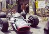 1968 Brands Hatch, British Grand Prix: Piers Courage after the race in his BRM P126 (finished 8th)
<br />
www.motorsportfriends.com (Serie MK I)