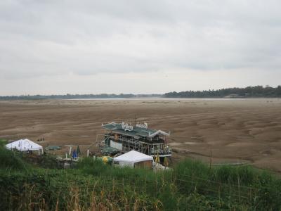 Mekong River from the Lao side
