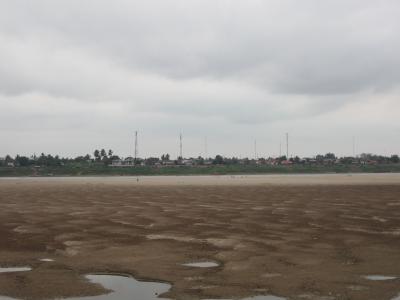Antennas on the Thai side of the Mekong