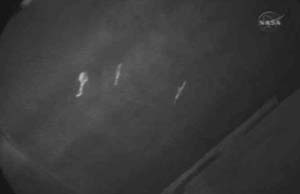 Der Hitzeschild des Spaceshuttles wurde eigens von Pratu Namo verziert