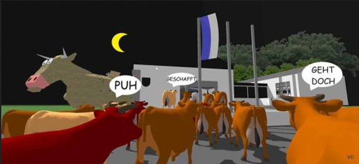 QUH Karikatur von Volker Cornelius