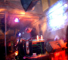 DJ in der Fluc Wanne DJ in der Fluc Wanne