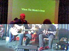 when the music's over when the music's over