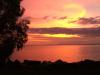 Sonnenuntergang-Deckchair