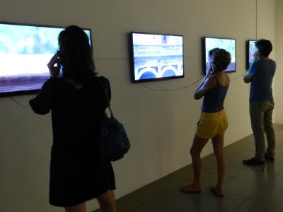 Vernissage der Ausstellung Social Dissolve