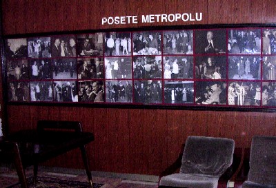 picture gallery, lobby of hotel metropol, belgrade