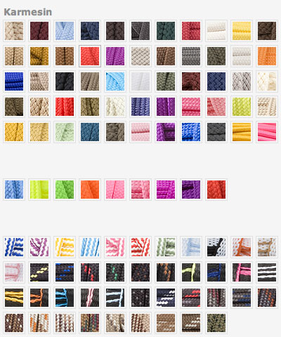 Bunte und farbige Schnürsenkel suchen Bunte und farbige Schnürsenkel suchen