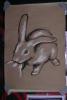 Cute killer rabbit.<br />
By Fluffy Killer Wolf<br />
Acrylics