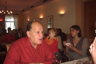 Schoberopa beim Besuch von Tante Edeltraud aus Brasilien