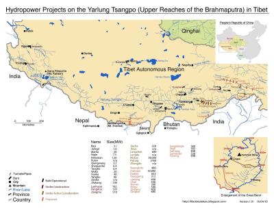 Staudammprojekte auf dem Dach der Welt