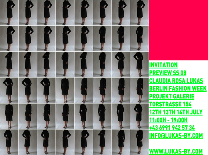 Invitation Berlin Fashion Week