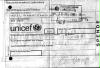 der 2. Spendenbeleg: Unicef, Tsunami, 19.4.2005