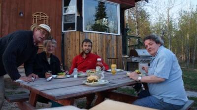 Meine Gang am Francois Lake