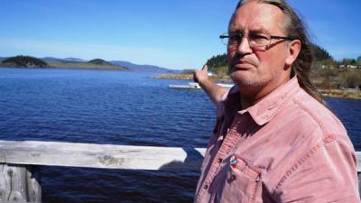 Cliff zeigt mir den Fraser Lake