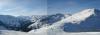 panorama zwölferkogel hinterglemm