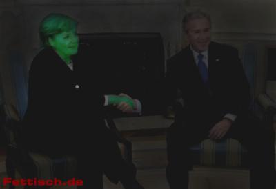 bush-merkel