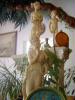 Statuen in einem Restaurant