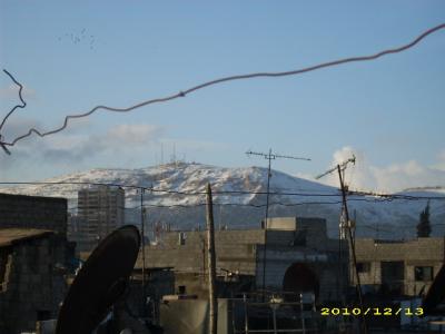 Schnee in Damaskus II