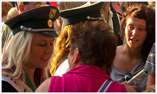 Promilletester auf der Biermeile Berlin