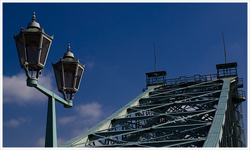 Das blaue Wunder in Dresden