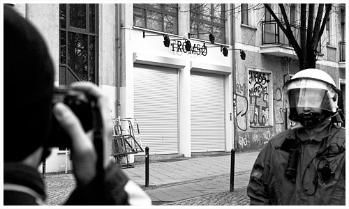 Das Zielobjekt der Demonstration