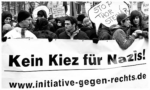 Pause an der Ecke Kopernikusstraße