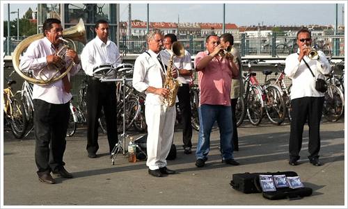 Eine rumänische Band in Berlin