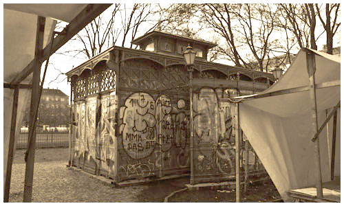 Toilettenhäuschen Boxhagener Platz