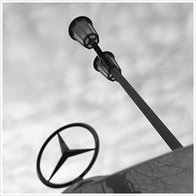 Neue Laternen an der karl-Marx-Allee