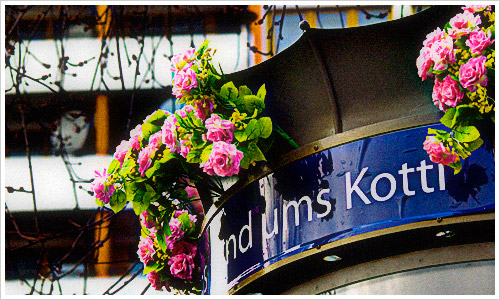 Frühlingsblumen am Kottbusser Tor