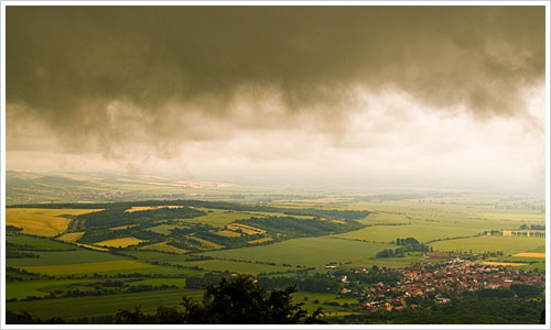 Blick vom Kyffhäuser