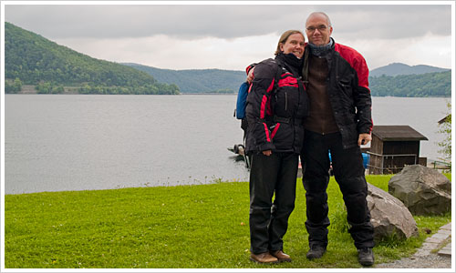 Harald und Ulla am Edersee