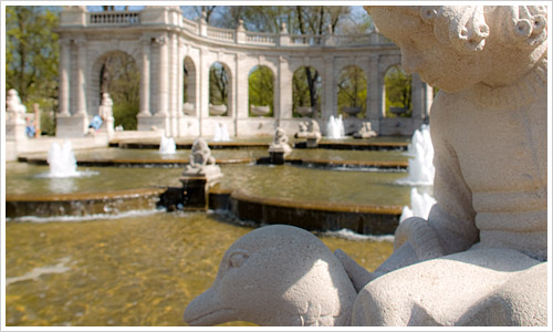 Der Märchenbrunnen im Friedrichshainer Volkspark