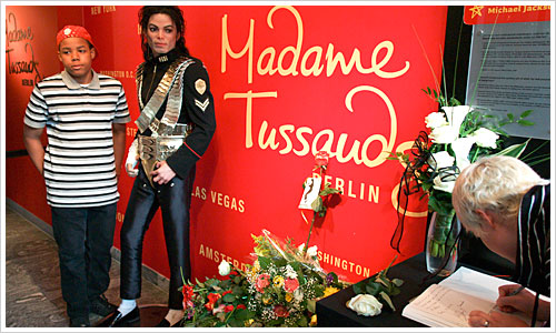 Michael Jackson bei Madame Tussaud Michael Jackson bei Madame Tussaud