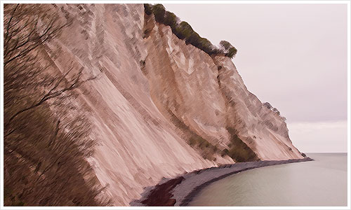 Kreidefelsen in Dänemark