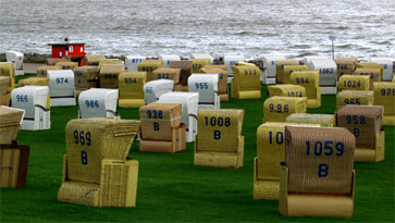 Am Strand von Büsum Am Strand von Büsum