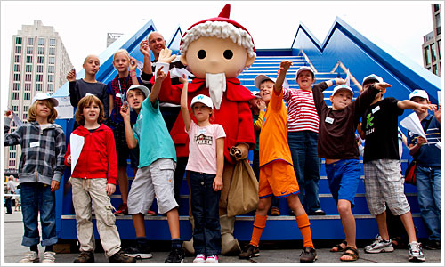 Sandmännchen mit Kindern Sandmännchen mit Kindern