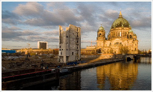 Die Reste des Palastes der Republik Die Reste des Palastes der Republik